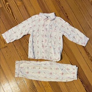 Petite Plume Kids Pajamas with Pink Ballerina Print